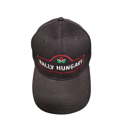 RALLY HUNGARY 2025 baseball sapka, fekete RALLY HUNGARY 2025 baseball sapka, fekete
